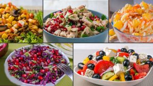 5 идеально простых салатов без единой капли майонеза