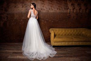 свадебные платья со шлейфом